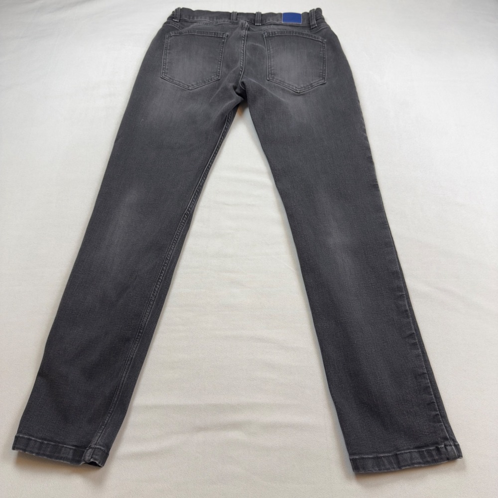 Mugsy Mags Mens Faded Black Slim Straight Stretch Jeans FLX4NKG-32X32‎ - Picture 8 of 9